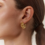 SMALL ICON HOOPS GOLD