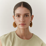 LARGE ICON HOOPS GOLD