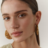 LARGE ICON HOOPS GOLD