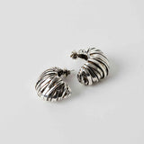 BLASS EARRINGS SILVER