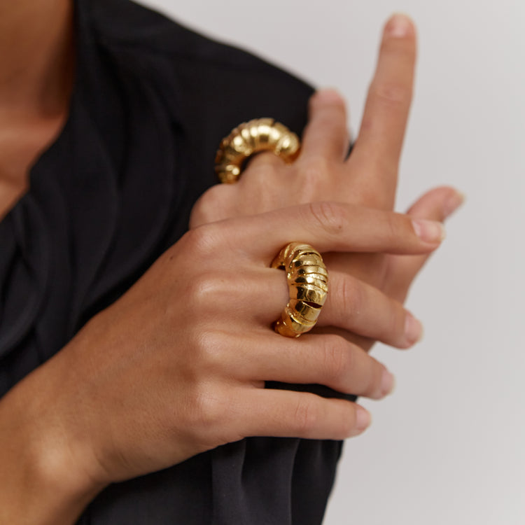 GOLD WRAP RING