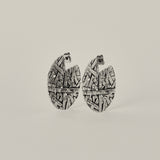 LARGE ICON HOOPS SILVER