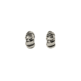 MINI JUNO EARRINGS SILVER