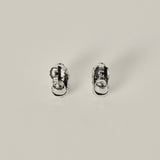 MINI JUNO EARRINGS SILVER