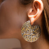 LARGE ICON HOOPS SILVER