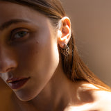 MEDIUM ICON HOOPS SILVER