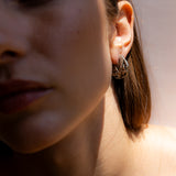 SMALL ICON HOOPS SILVER